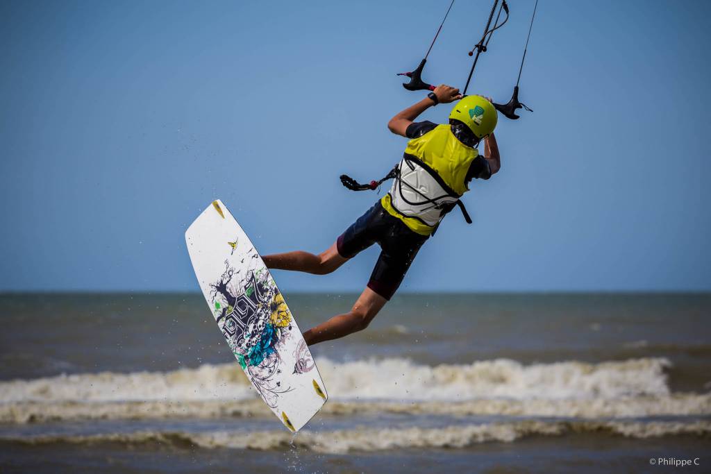 Kite Surf at Saint-Idesbaldus