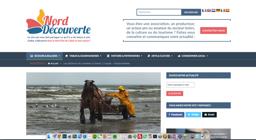 Nord-Découverte : Pêcheurs de crevettes à cheval